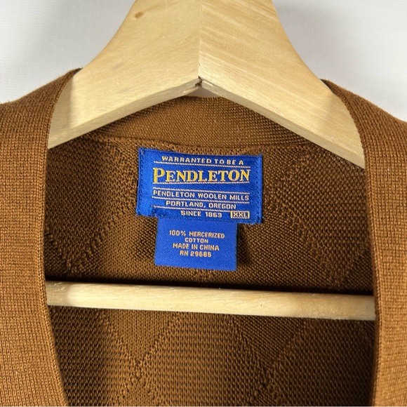Pendleton argyle sweater vest - Picture 4 of 4